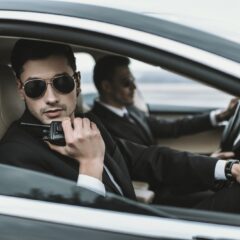 Especially trained VIP drivers