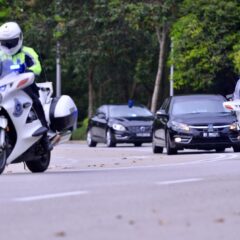 Escorts with outriders